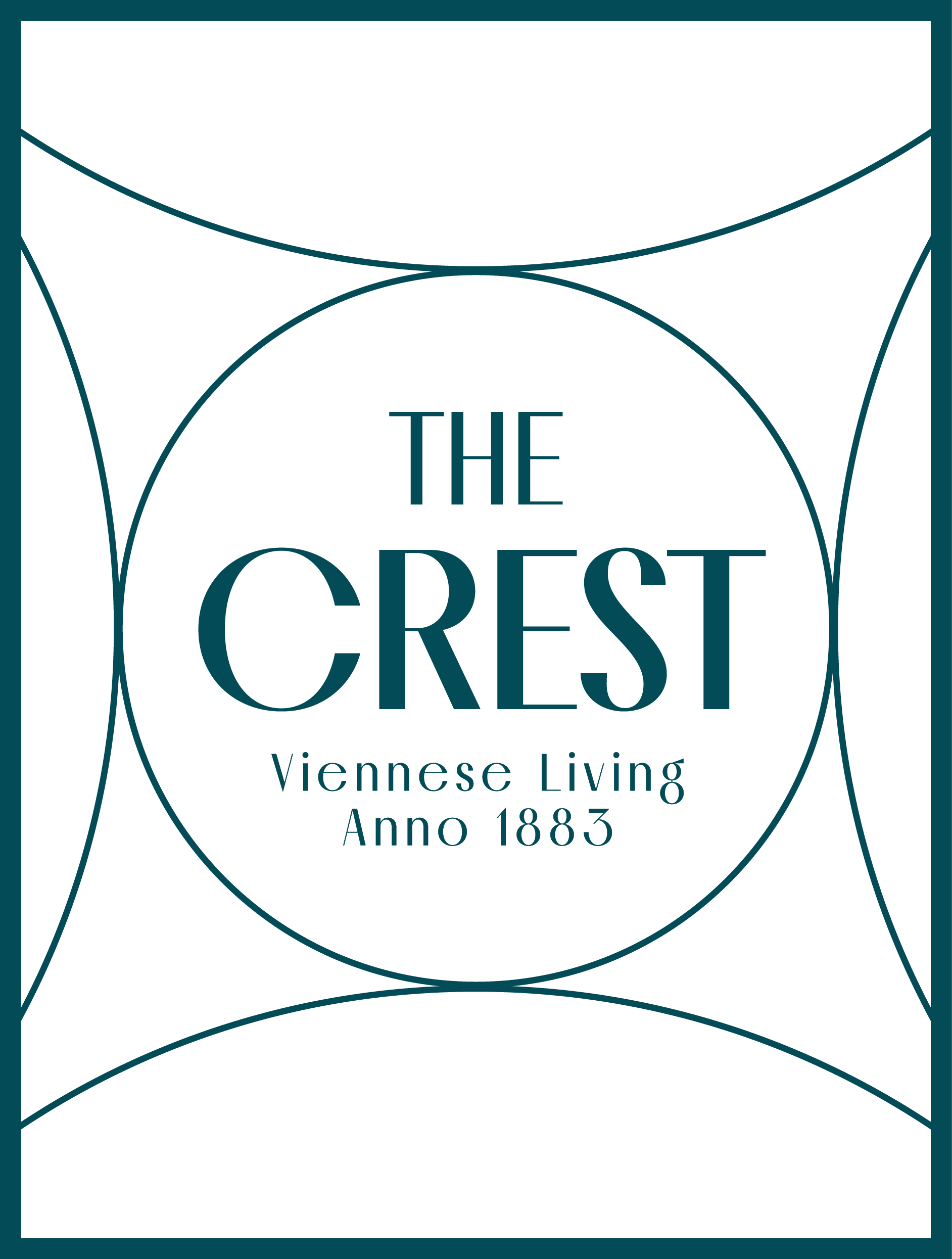 The Crest Logo Dunkelblau